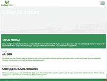 Tablet Screenshot of kazaktarim.com.tr